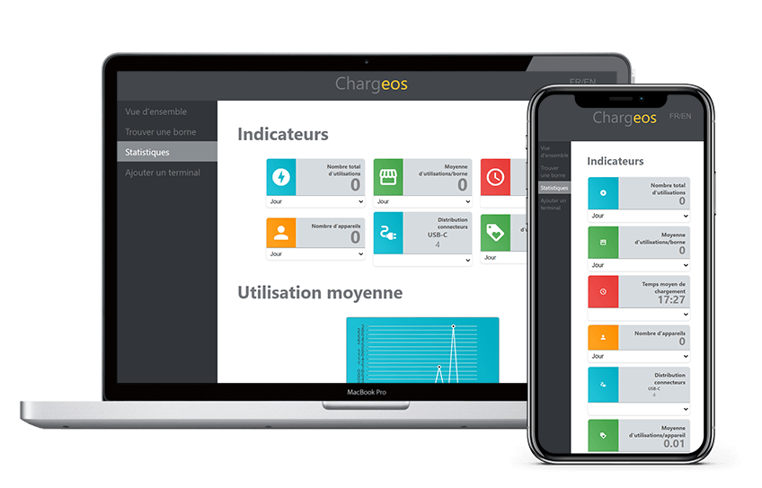 App d'administration Chargeos UI